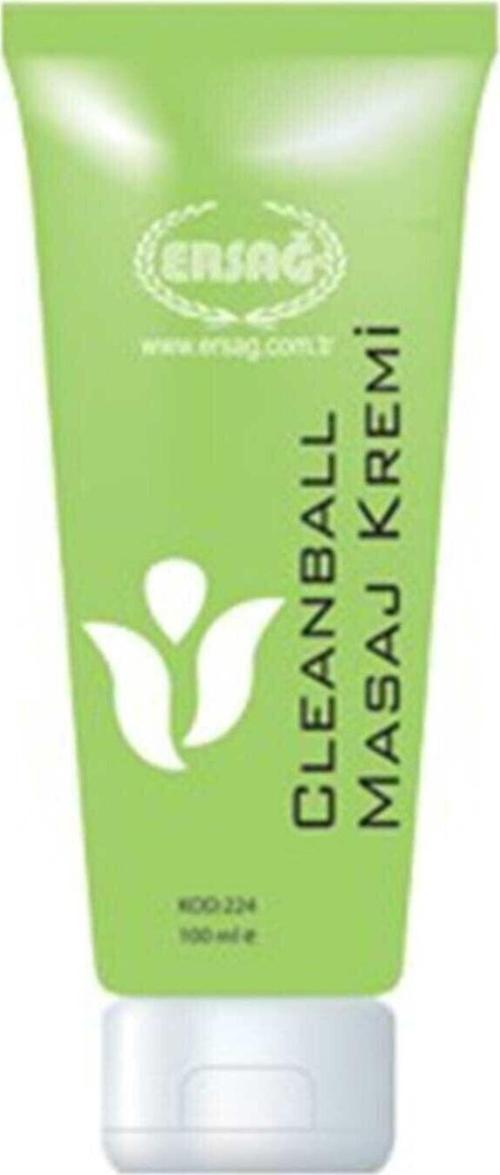 Cleanball Masaj Kremi Yeşil Krem 100 Ml