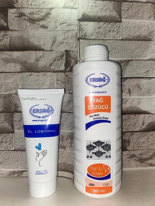 El Losyonu 200 ml Alana Yağ Çözücü Hediye 1000ml asf