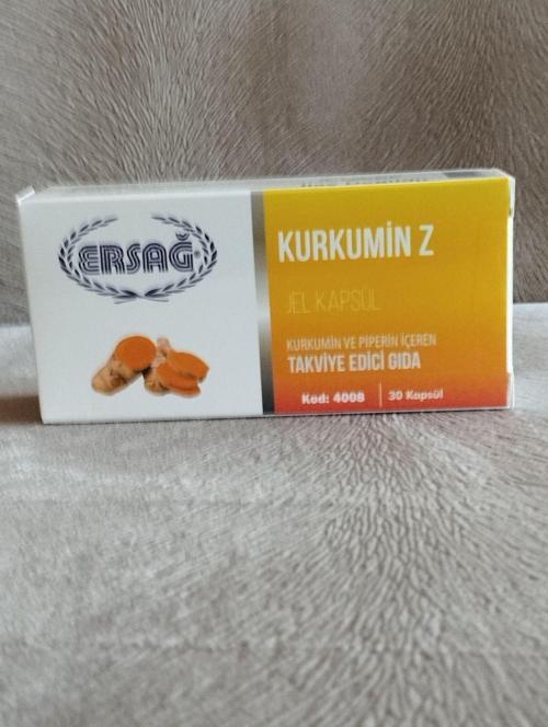 Kurkumin Z Takviye Edici Gıda (30 kapsül)