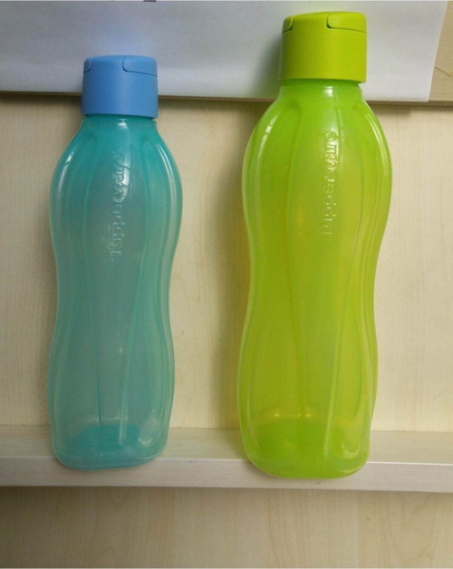 1 lt Yeşil ve 750 ml Mavi Şişe İkili Set