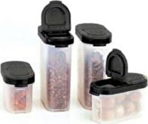 Siyah Orjinal Baharatlık Set 4lü