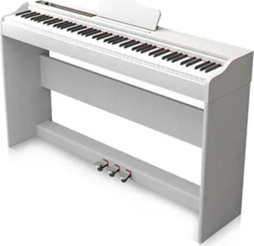 Austın Beyaz Digital Piyano 88 Hammer Action Tuş Ahşap Kasa