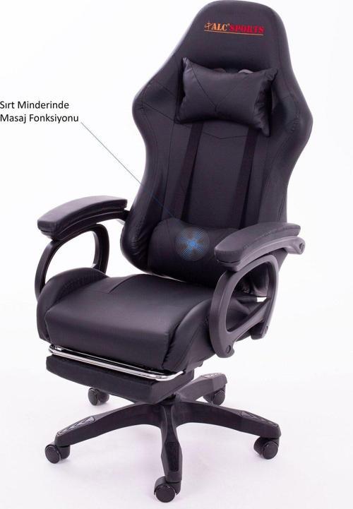 Sports Vıbro Oyuncu Koltuğu Masaj Özellikli Gaming Chair