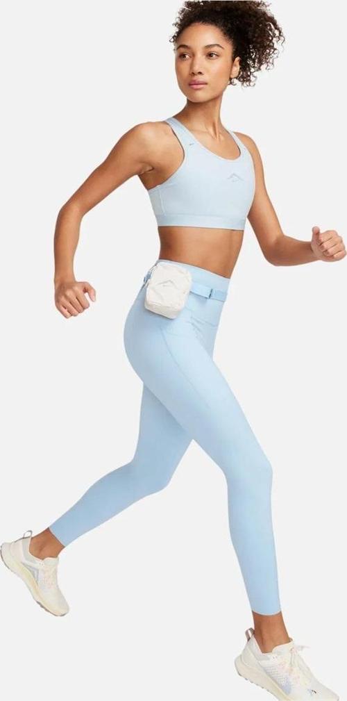 Dri-Fit Go Firm-Support High-Waisted 7/8 ''Removable Pack & Carabiner'' Trail Kadın Tayt-FN2664-440