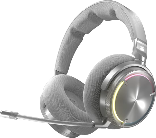 CORSAIR VIRTUOSO MAX WIRELESS Dolby Atmos Silver Gaming Kulaklık