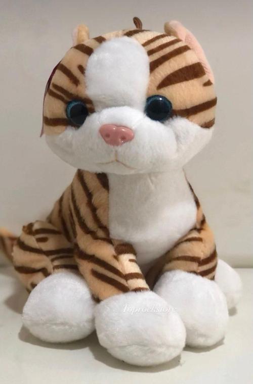 Toprockstore Sevimli Peluş Kedi Kahverengi 25 Cm