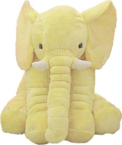 Sozzy Toys Uyku Arkadaşım Peluş Yumuşak Fil Sarı