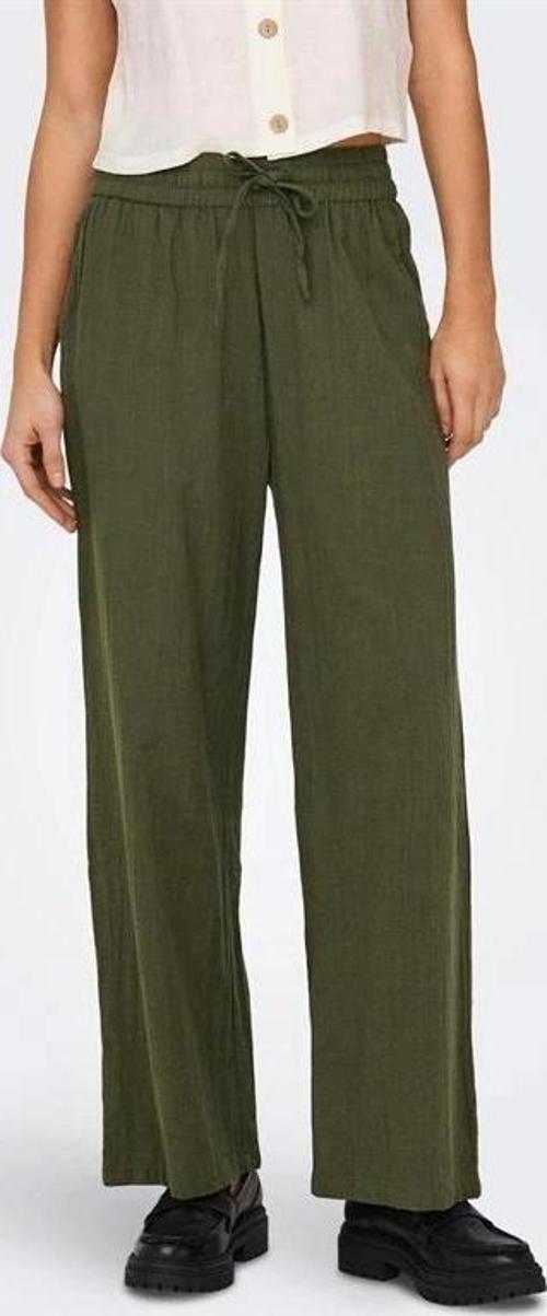 Keten Normal Kesim Pantolon