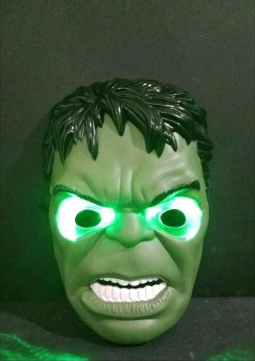 Toprockstore Avengers Işıklı Hulk Maske