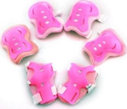 Çocuk Dizlik Dirseklik Set - Pembe