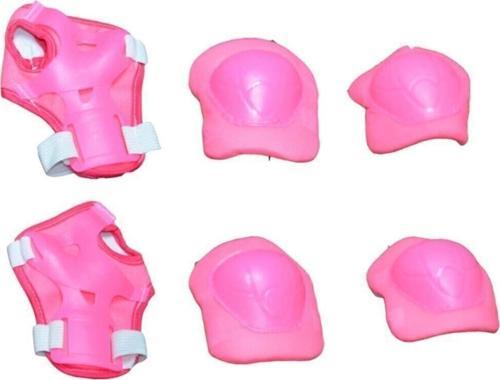 Scooter Bisiklet Kaykay Paten 6 Parça Dizlik Dirseklik Koruma Seti Kask Seti