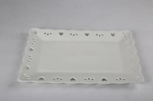 Setabıanca Doily Kayık Tabak  M 30x20x2cm 2'li