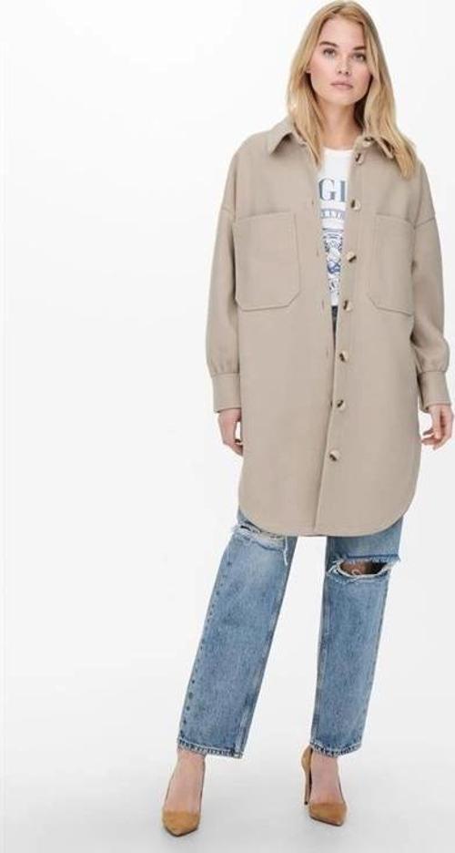 Oversize Uzun Spor Ceket