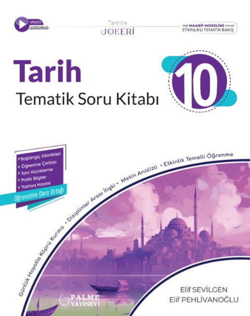 Palme Yayınları 10. Sınıf Tarih Tematik Soru Kitabı