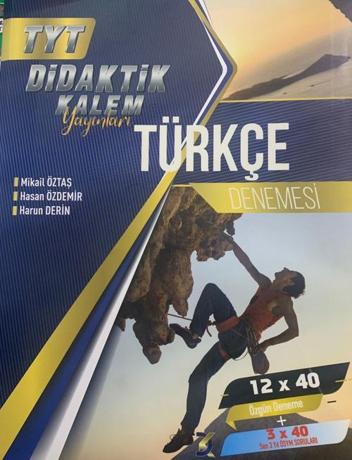TYT Türkçe 12x40 Deneme