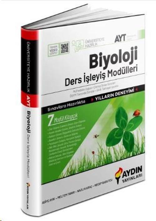 AYT Biyoloji Ders İşleyiş Modülleri 2025