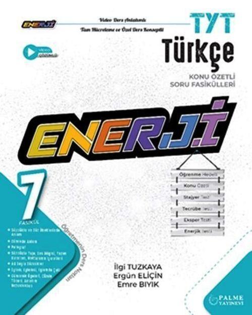 TYT Türkçe Enerji Konu Özetli Soru Fasikülleri