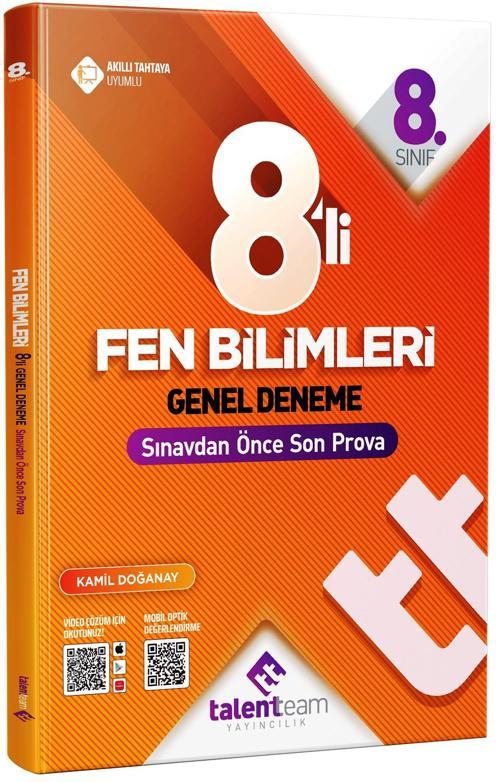 8. Sınıf LGS Fen Bilimleri 8'Li Genel Deneme
