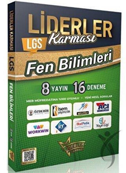 8. Sınıf LGS Fen Bilimleri Denemeleri 8 Yayın 16 Deneme