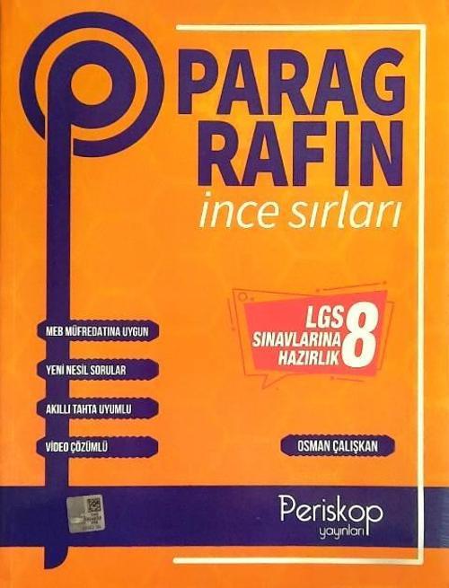 8. Sınıf LGS Paragrafın İnce Sırları Soru Bankası