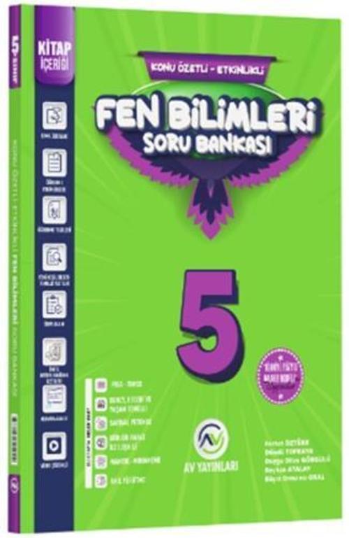 5. Sınıf Fen Bilimleri Kazanım Etkinlikli Soru Bankası