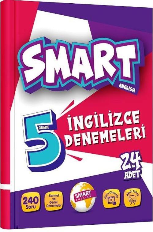 5. Sınıf Grade 24 Adet İngilize Denemeleri Smart Serisi