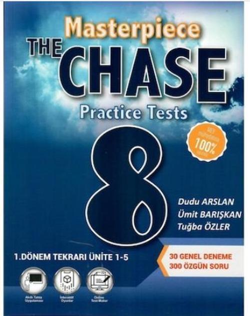 8.Sınıf LGS 1.Dönem Masterpiece The Chase Practice Tests 30 Genel Deneme