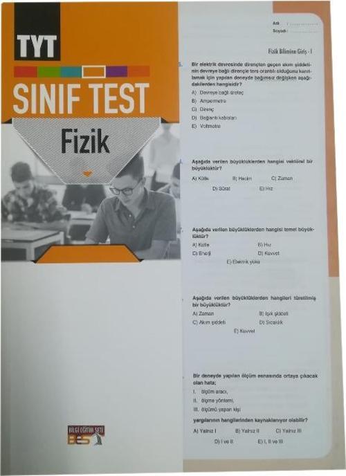 TYT Fizik Yaprak Test 