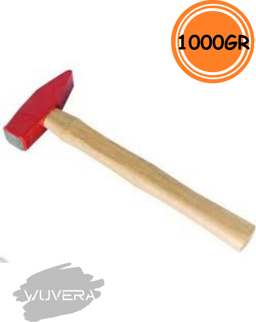 1000 Gr Ergonomik Saplı Çekiç – Dayanıklı, Güçlü ve Rahat Kullanım İçin El Aleti