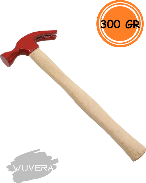 300 Gr Saplı Çatal Çekiç – Küçük Tamiratlar İçin Hafif ve Ergonomik El Aleti