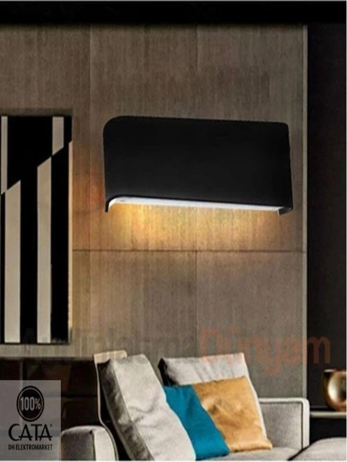 Led Aplik Penguen Siyah Ct-5213 Günışığı