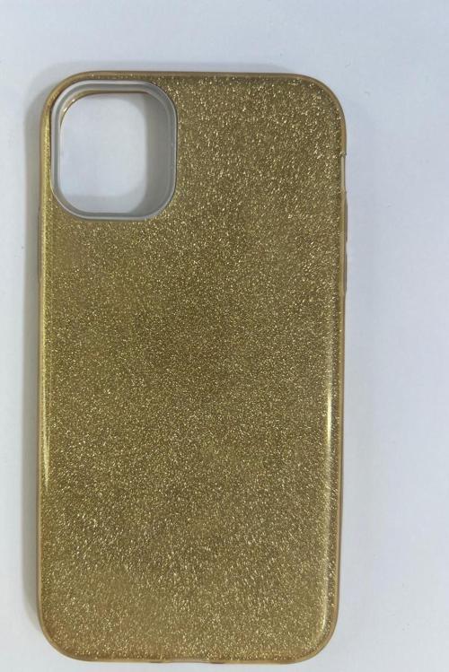 İPHONE 11 SERT SİMLİ GOLD KILIF