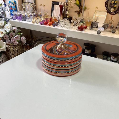 Dekoratif Renkli Küp 15 cm