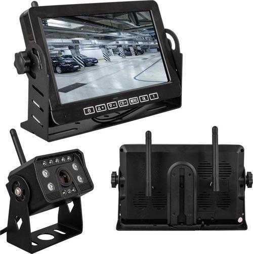 Ayt Powermaster DVR T70-F19 Kablosuz Araç Oto Kamera ve Monitör Seti Geri Arka Görüş Kamerası