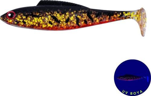 Silikon Sahte Balık - 4,5g 85mm - Fishack PredatorX - UV Boyalı - Copper