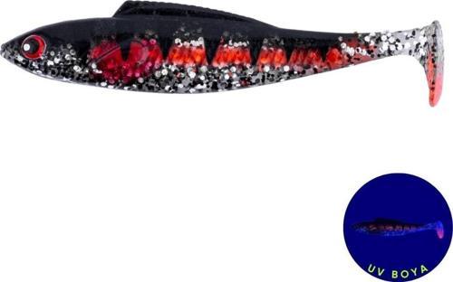Silikon Sahte Balık - 4,5g 85mm - Fishack PredatorX - UV Boyalı - Spark