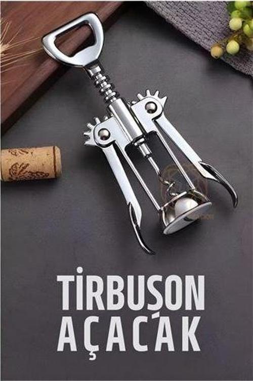 ModaCar Tirbuşon Şarap Açacağı ve Şişe Açacağı 