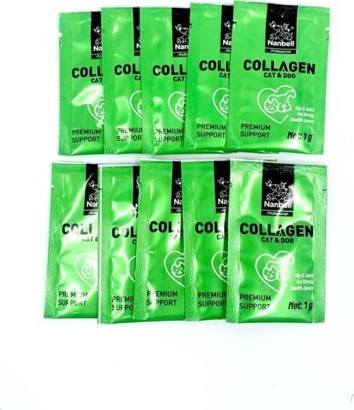 Kediler için Nanbell 10lu Kolajen 10x1gr 