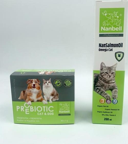 Kediler İçin Omega3-6-9 + Prebiyotik 30x1gr