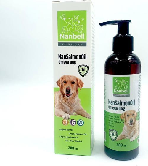 Köpekler İçin NanSalmonOil Omega 3-6-9 200ml 