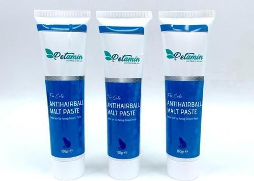 3 Kutu Kediler İçin Tüy Yumağı Önleyici Macun 100 gr