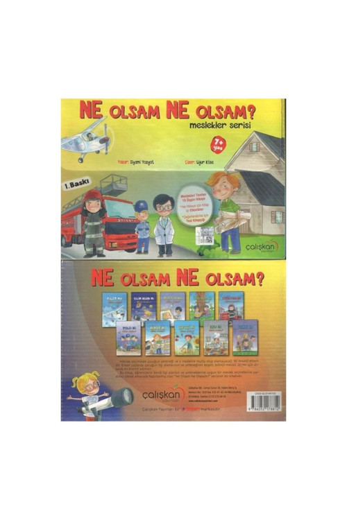 Çalışkan Ne Olsam Ne Olsam (10 Kitap + Etkinlik Kitabı)