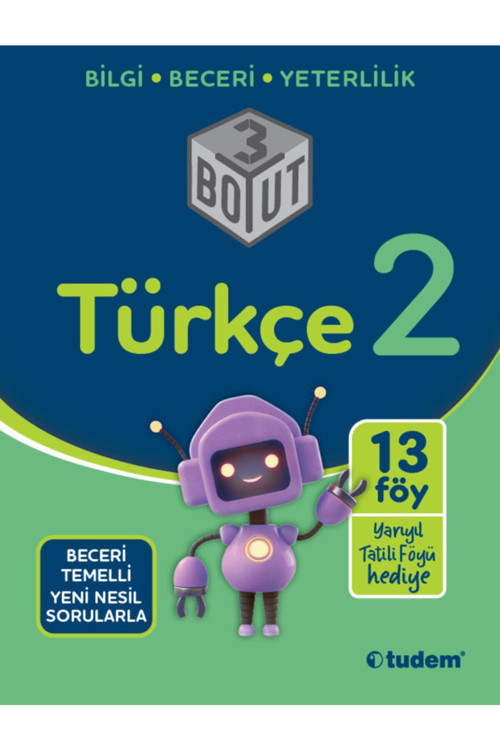 2.Sınıf Türkçe 3 Boyut - Tudem