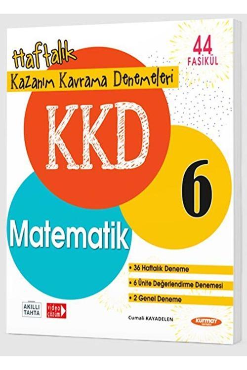 6. Sınıf Matematik Kkd 44 Fasikül Haftalık Kazanım Kavrama Denemeleri / 9786258450217
