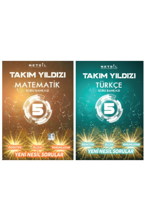 Netbil Yayıncılık 5. Sınıf Takım Yıldızı Seti (Matematik Ve Türkçe)