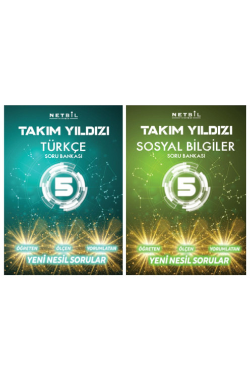 Netbil Yayıncılık 5. Sınıf Takım Yıldızı Seti (Türkçe Ve Sosyal Bilgiler)