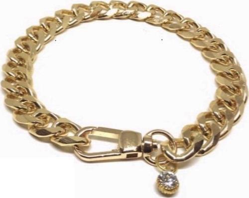 Köpek Gourmet İnce Kolye Gold Medium 45 Cm
