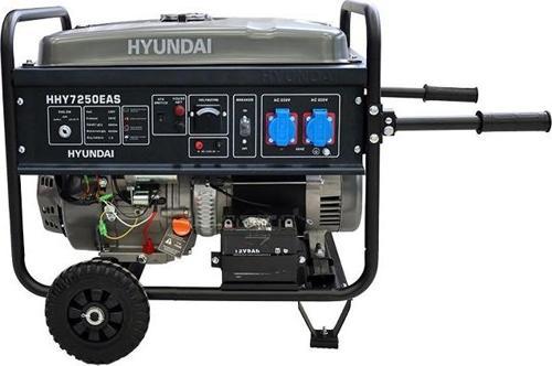 HHY7250EAS 6500W Benzinli Marşlı Jeneratör Otomatik Voltaj Ayarlı, Sessiz Çalışma