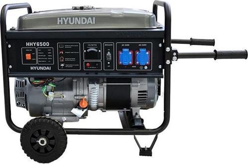 HHY6500 Benzinli Jeneratör 5500 Watt İpli, AVR’li, Sessiz Çalışma