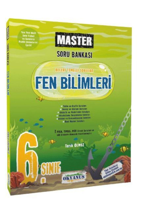 Okyanus 6. Sınıf Fen Bilimleri Master Soru Bankası